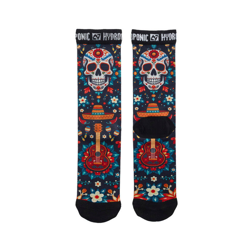 Calzini Hydroponic modello Flagship Mexican Skull per unisex 3/4