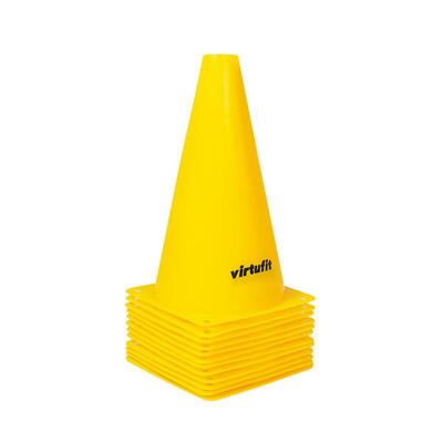 Pionnen set - 23 cm - 12 stuks - geel