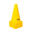 Conuri antrenament VirtuFit-23cm-12buc-Galben