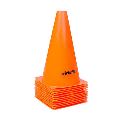 Pionnen set - 23 cm - 12 stuks - geel