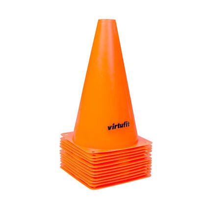 Zestaw pachołków treningowych - 23 cm - 12 Sztuk