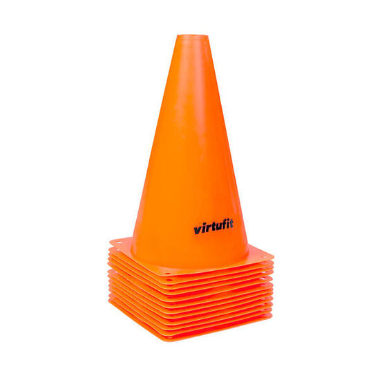 Zestaw pachołków treningowych - 23 cm - 12 Sztuk