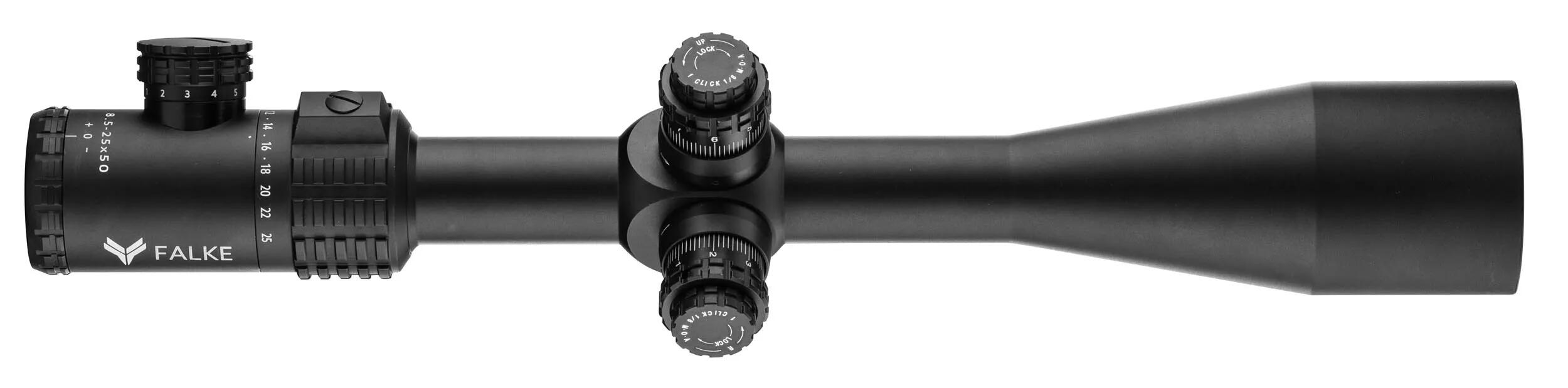 Lunette De Tir Falke Tac Series 8.5-25 x 50 1/8 MOA 3/6