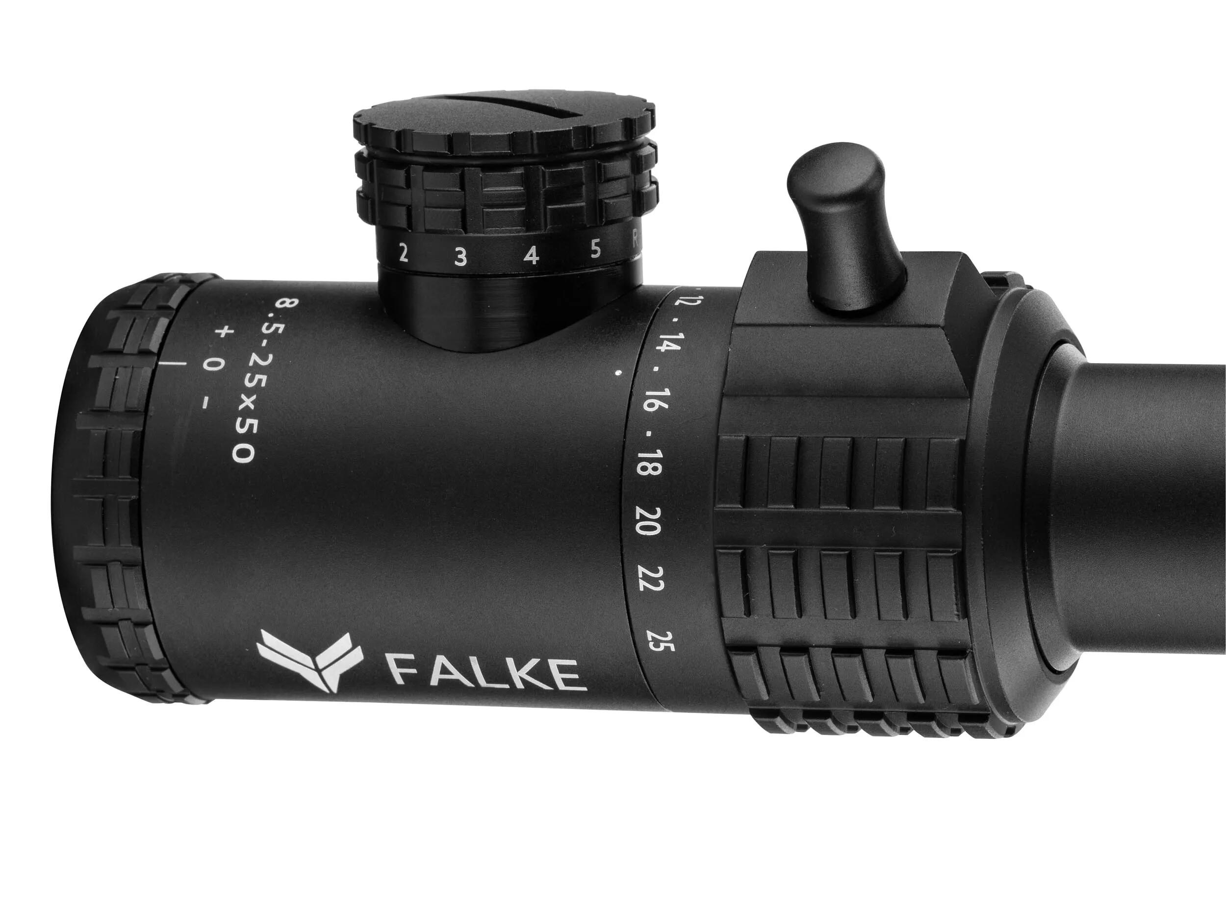 Lunette De Tir Falke Tac Series 8.5-25 x 50 1/8 MOA 6/6