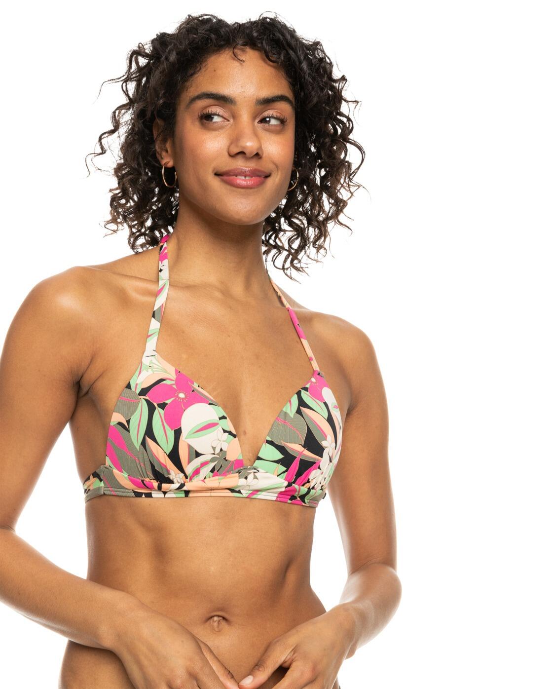 Haut de maillot dos nu PRINTED BEACH CLASSICS Noir Femme 2/4