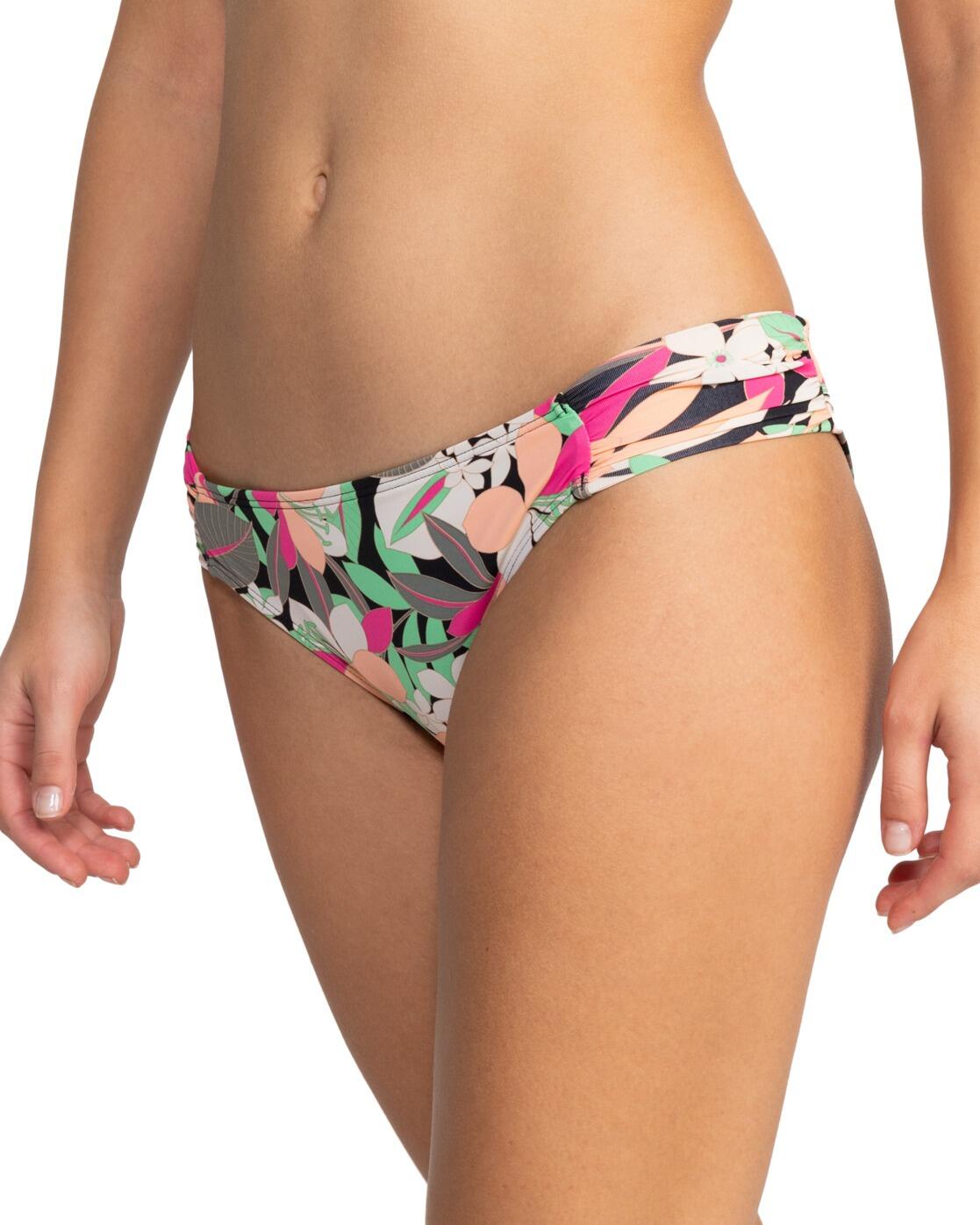 Braguita de bikini de cobertura moderada PRINTED BEACH CLASSICS Negro Mujer 4/4