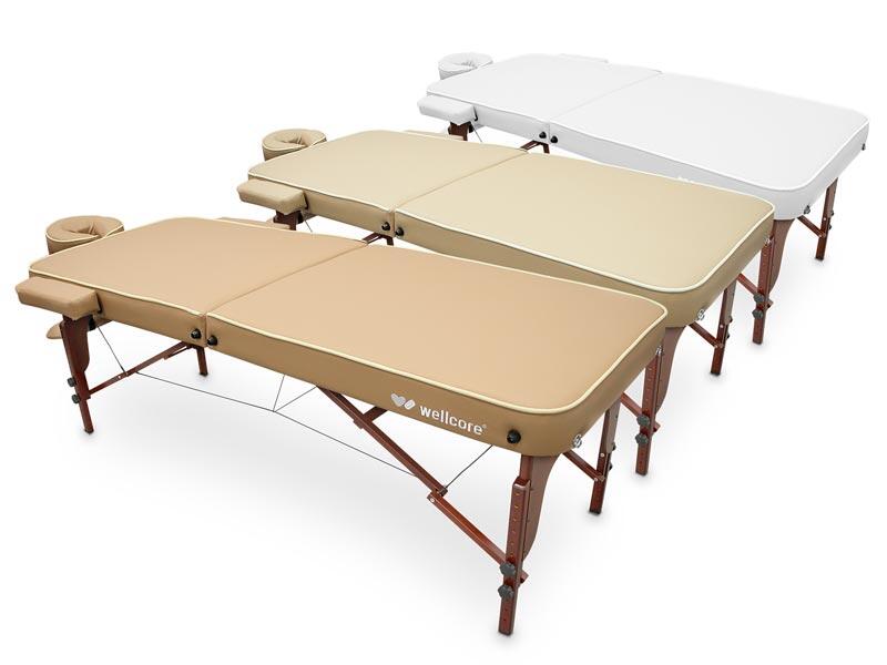 Mesa de Tratamento Spa Dobrável de Madeira Wellcore 3/5