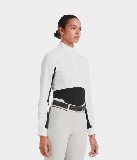 Chemise de concours d'équitation manches longues Monica
