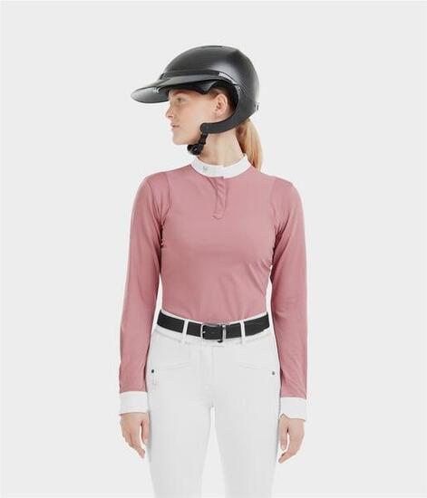 Chemise de concours d'équitation manches longues Aerolight