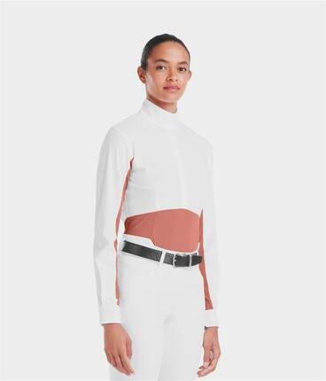 Chemise de concours d'équitation manches longues Monica