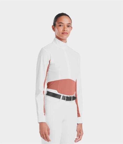 Chemise de concours d'équitation manches longues Monica
