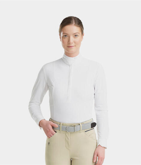 Chemise de concours d'équitation manches longues Monica
