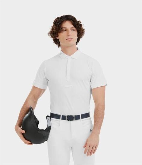 Chemise de concours d'équitation manches courtes Aerolight