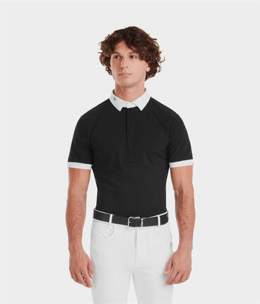 Chemise de concours d'équitation manches courtes Aerolight