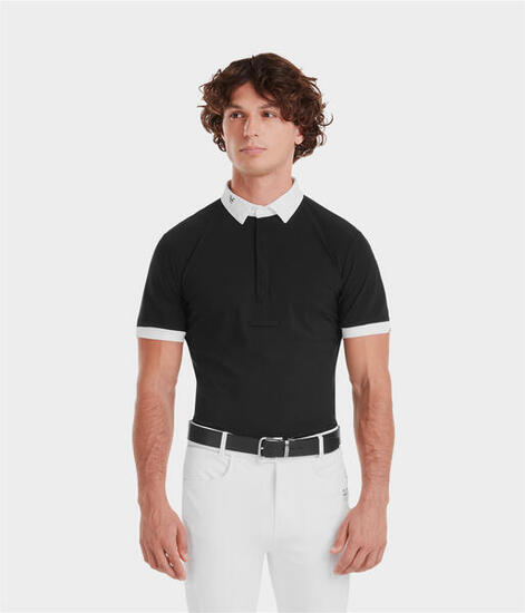 Chemise de concours d'équitation manches courtes Aerolight
