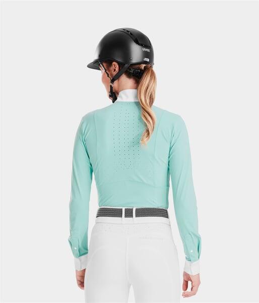Chemise de concours d'équitation manches longues Monica 3/6