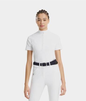 Chemise de concours manches courtes équitation femme Aerolight
