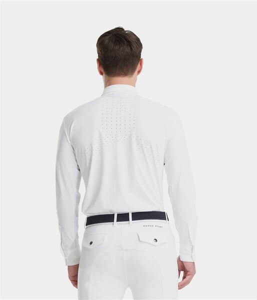 Chemise de concours manches longues équitation homme Aerolight 2/7