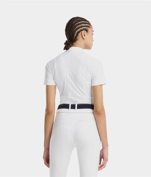 Chemise de concours manches courtes équitation femme Aerolight 2/2