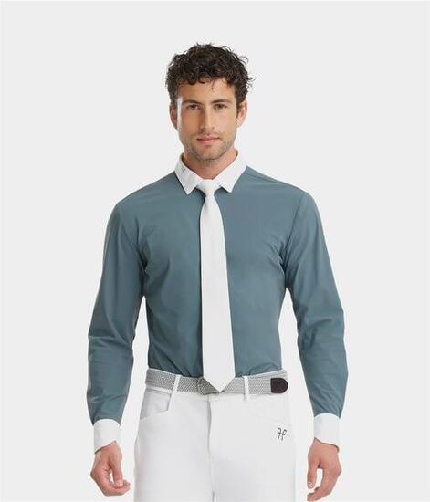 Chemise de concours manches longues équitation homme Aerolight