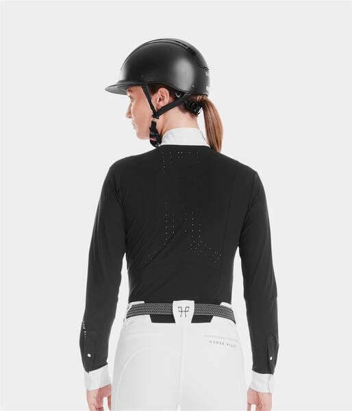 Chemise de concours d'équitation manches longues Monica 2/6