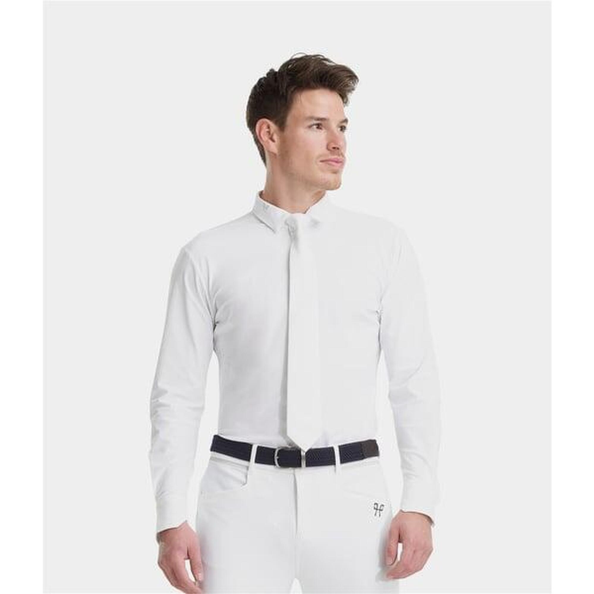 Chemise oxford à manches longues Pony - POLO RALPH LAUREN - ROSE CLAIR - Bongénie