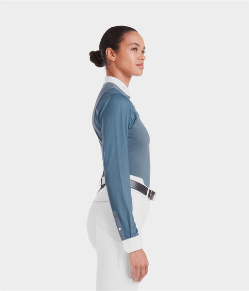Chemise de concours d'équitation manches longues Aerolight 3/6