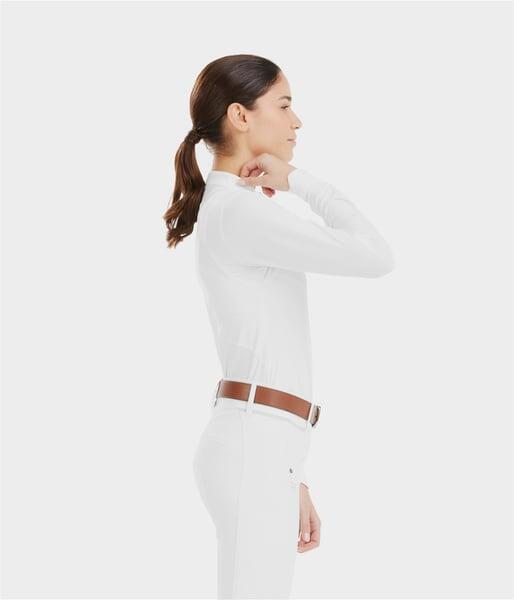 Chemise de concours d'équitation manches longues Aerolight 4/7