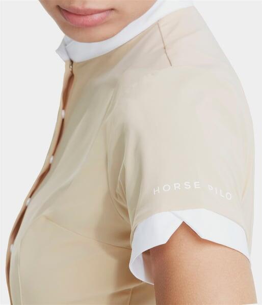 Chemise de concours manches courtes équitation femme Aerolight 5/6