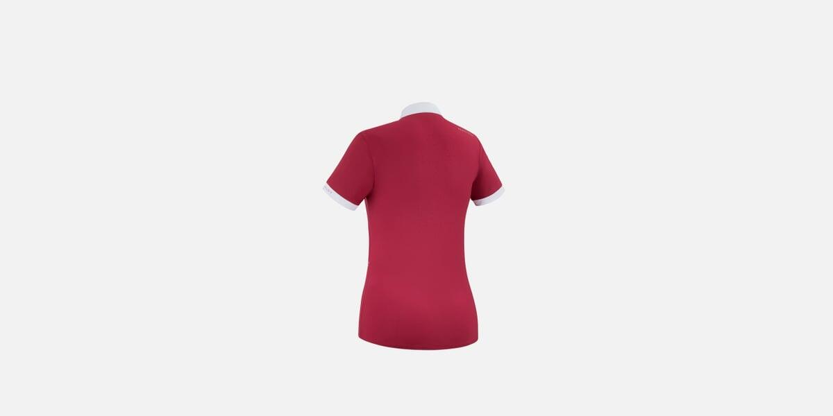 Chemise de concours manches courtes équitation femme Aerolight 4/4