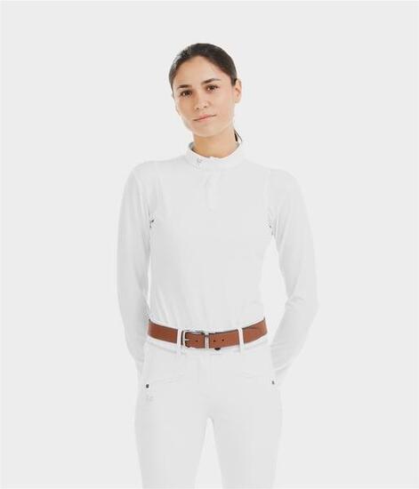 Chemise de concours d'équitation manches longues Aerolight