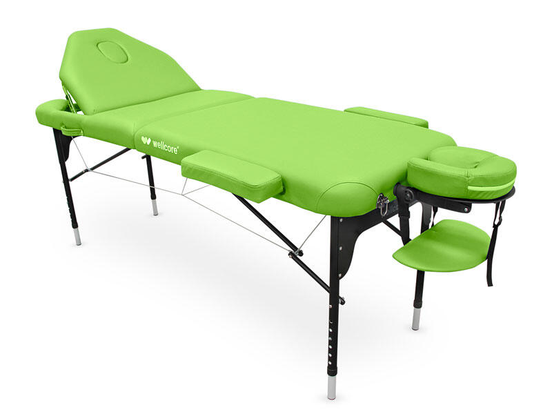 WELLCORE Lettino da massaggio pieghevole Wellcore con schienale ribaltabile in