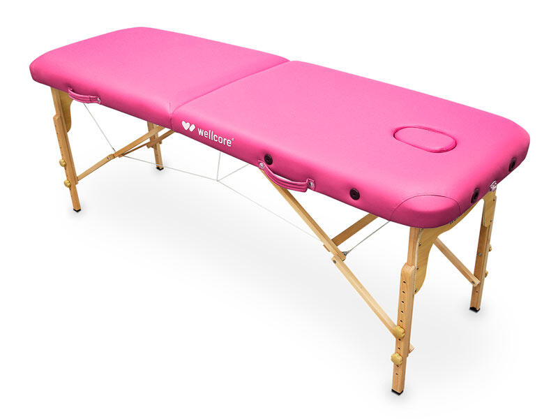WELLCORE Lettino per trattamenti pieghevole in legno Wellcore 180 x 60 cm senza accessori
