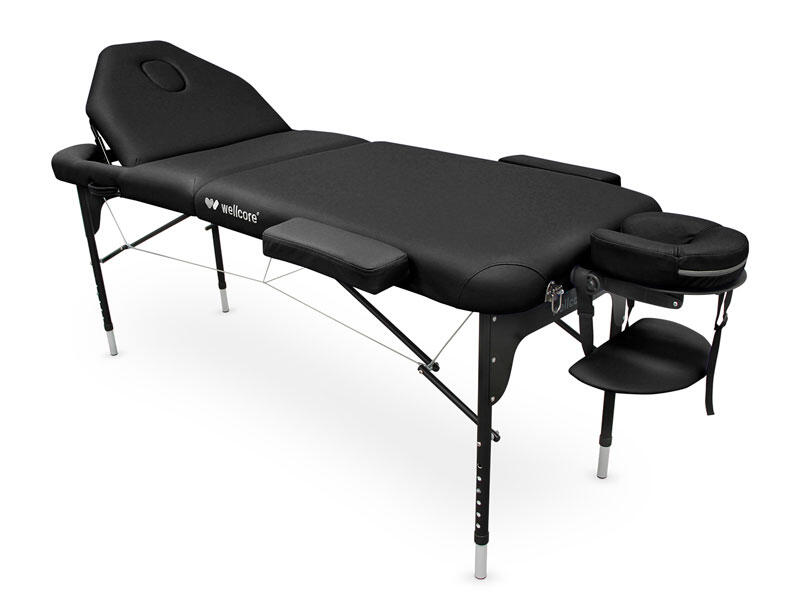 WELLCORE Lettino da massaggio pieghevole Wellcore con schienale ribaltabile in
