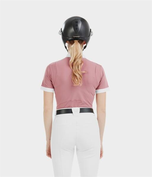Chemise de concours d'équitation manches courtes Aerolight 3/4