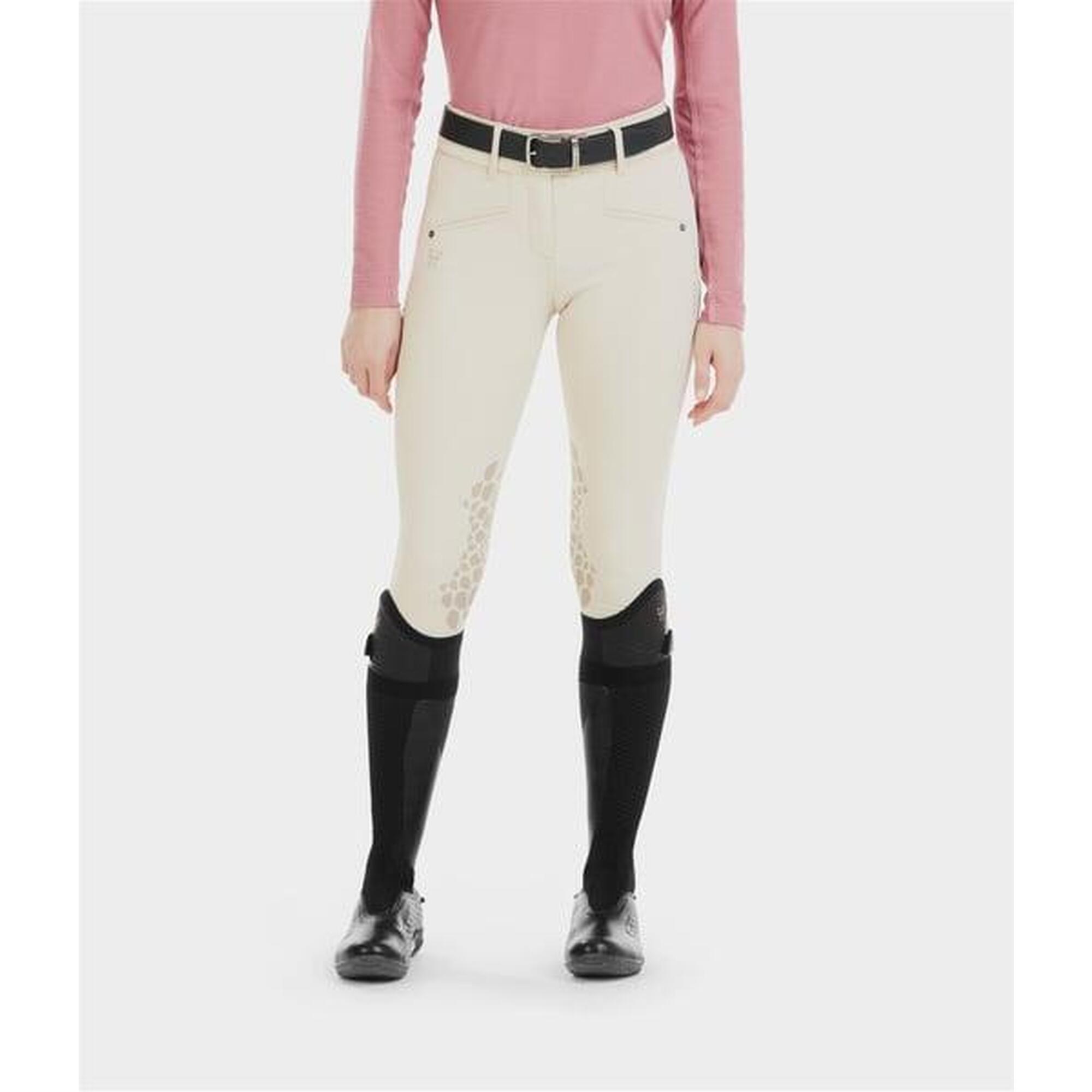 Horse Pilot - Pantalon D'Équitation Knee Grip X-balance - Pantalon D'Équitation - Beige|kaki - Decathlon