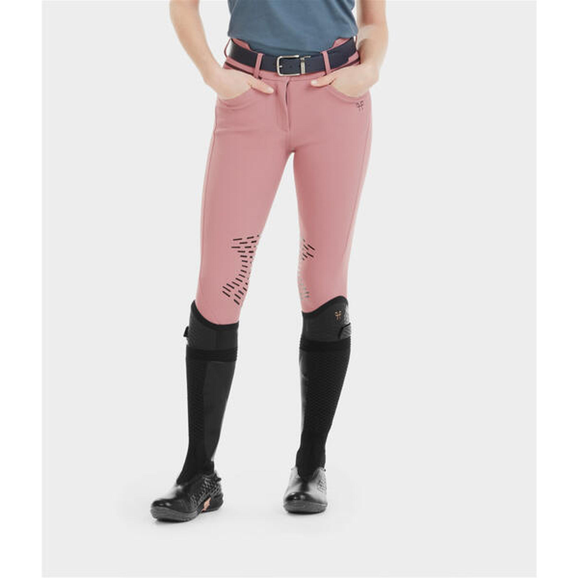 Horse Pilot - Pantalon D'Équitation Seconde Peau X-design - Pantalon D'Équitation - Rose - Decathlon