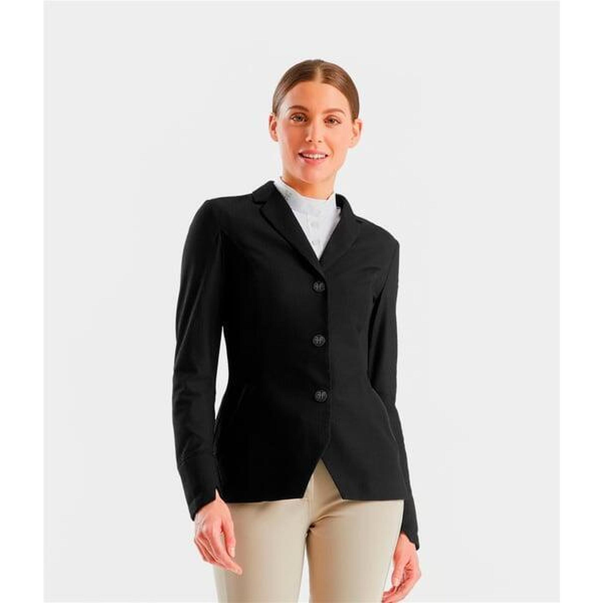 Horse Pilot - Veste De Concours D'Équitation Légère Aeromesh - Veste De Concours - Noir - Decathlon