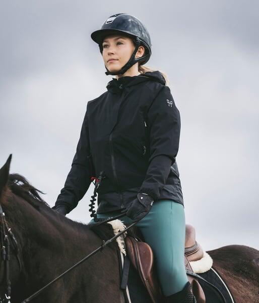 Blouson compatible à capuche femme Horse Pilot Bombers Airbag 5/5
