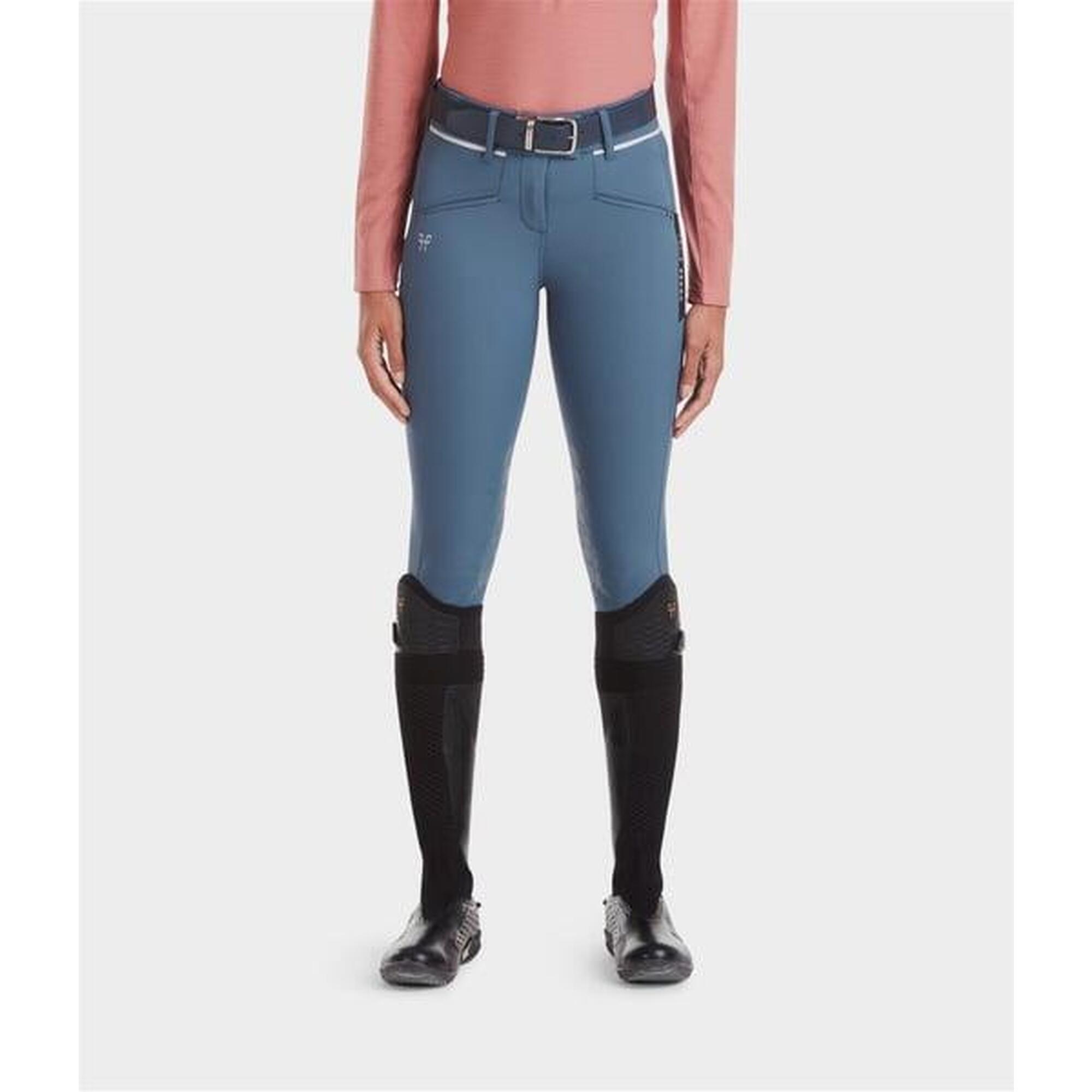 Damskie spodnie jeździeckie o średniej przyczepności Horse Pilot X-Balance