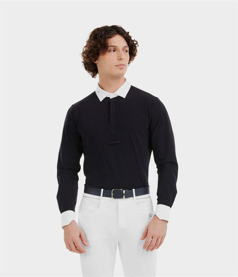 Chemise de concours d'équitation manches longues Aerolight