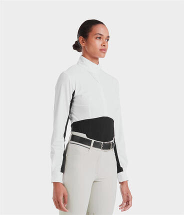 Chemise de concours d'équitation manches longues Monica