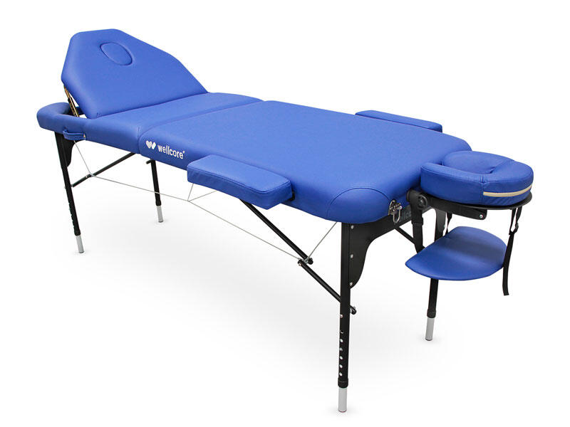 WELLCORE Lettino da massaggio pieghevole Wellcore con schienale ribaltabile in