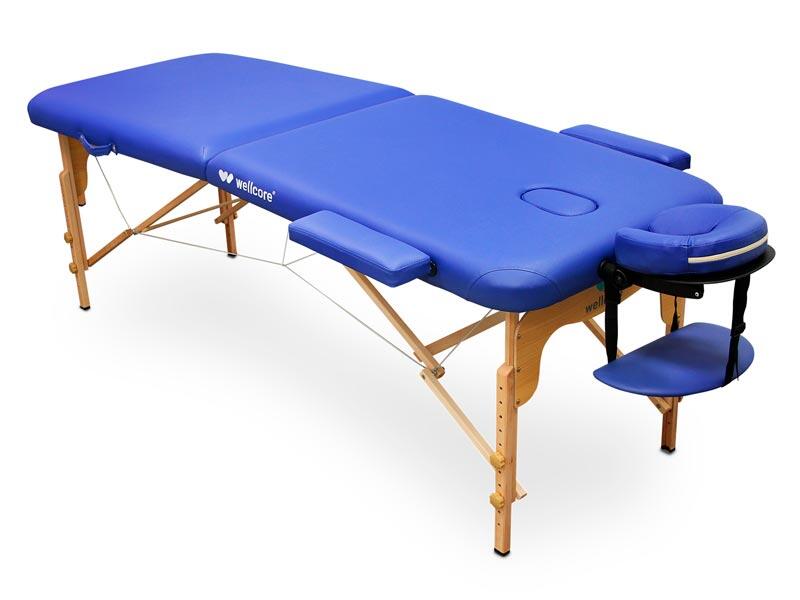 WELLCORE Lettino per trattamenti pieghevole in legno Wellcore 195 x 70 cm