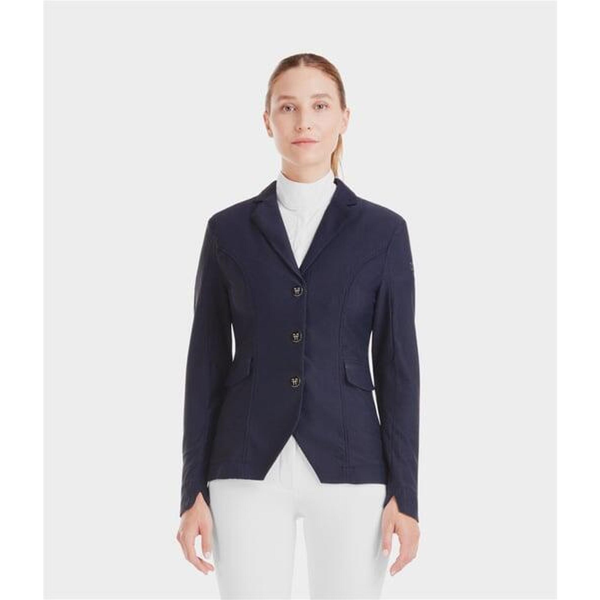 Horse Pilot - Veste De Concours D'Équitation Légère Aeromesh - Veste De Concours - Bleu - Decathlon