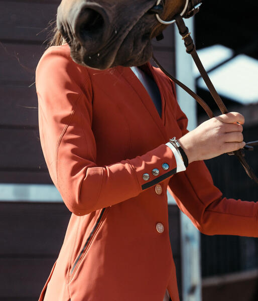 Veste de concours d'équitation Aerotech 3/4