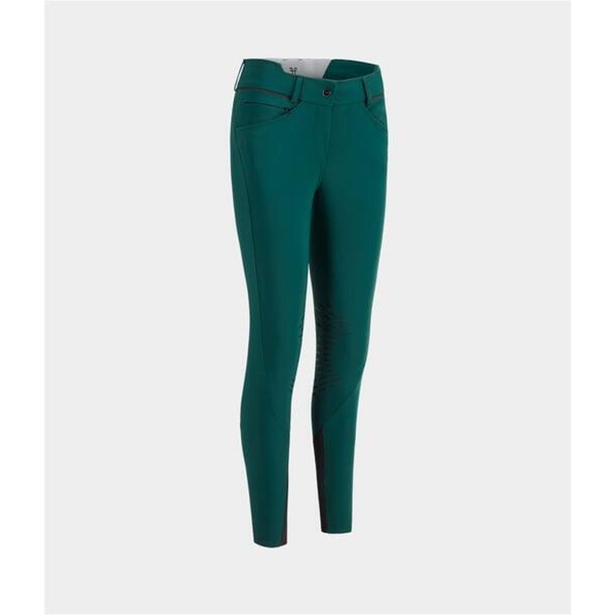 Horse Pilot - Pantalon D'Équitation Seconde Peau X-design - Pantalon D'Équitation - Vert - Decathlon
