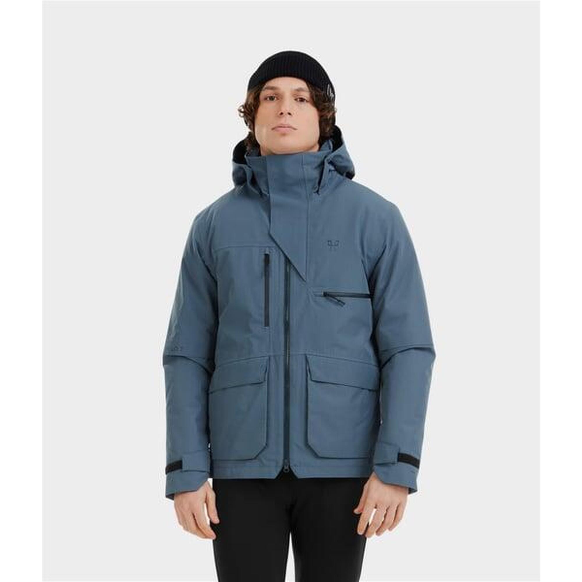 Horse Pilot - Manteau D'Équitation Chaud Essential - Parka - Bleu - Decathlon