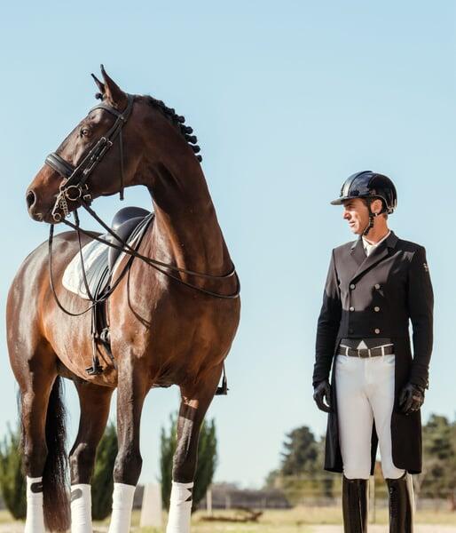 Veste longue de concours d'équitation Long Frac 7/7