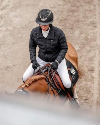 Daunenjacke Reiten Damen Horse Pilot Softlight